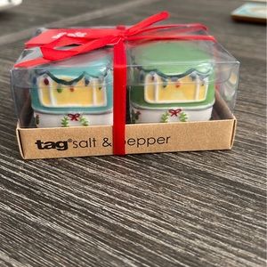NWT Camper Salt & Pepper Shakers